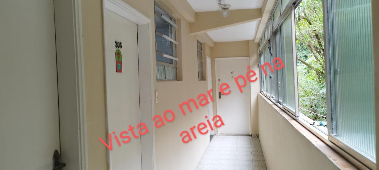 Apartamento Vista Ao Mar Apartment Sao Vicente  Luaran gambar