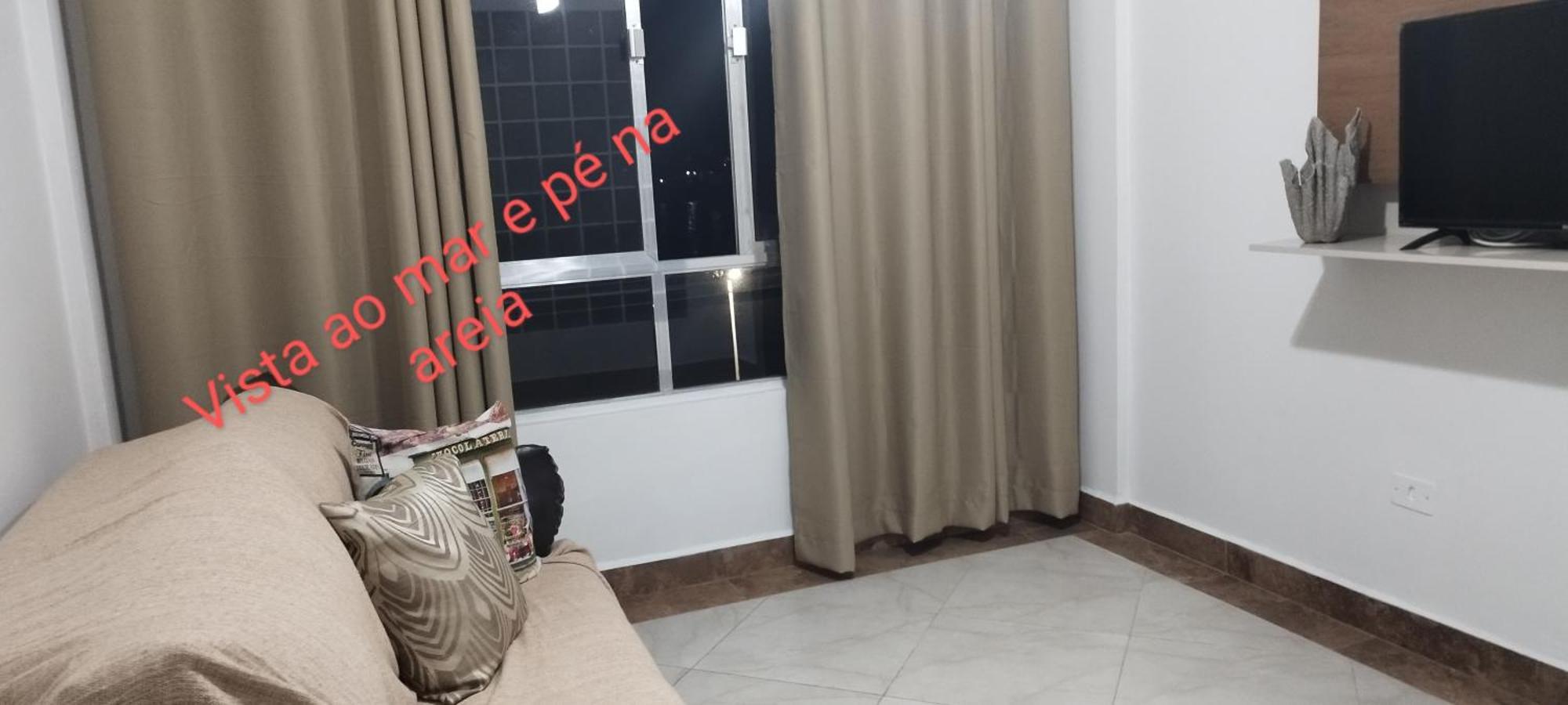 Apartamento Vista Ao Mar Apartment Sao Vicente  Luaran gambar