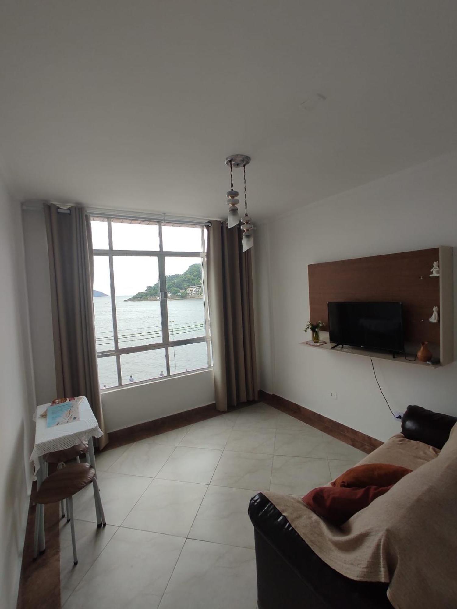 Apartamento Vista Ao Mar Apartment Sao Vicente  Luaran gambar